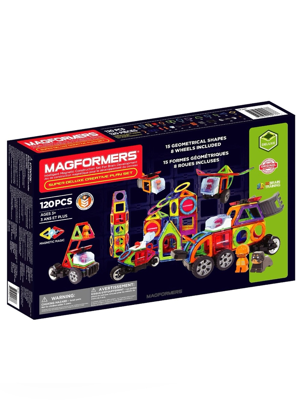 120-Piece Magformers Super Deluxe Creative Play Set